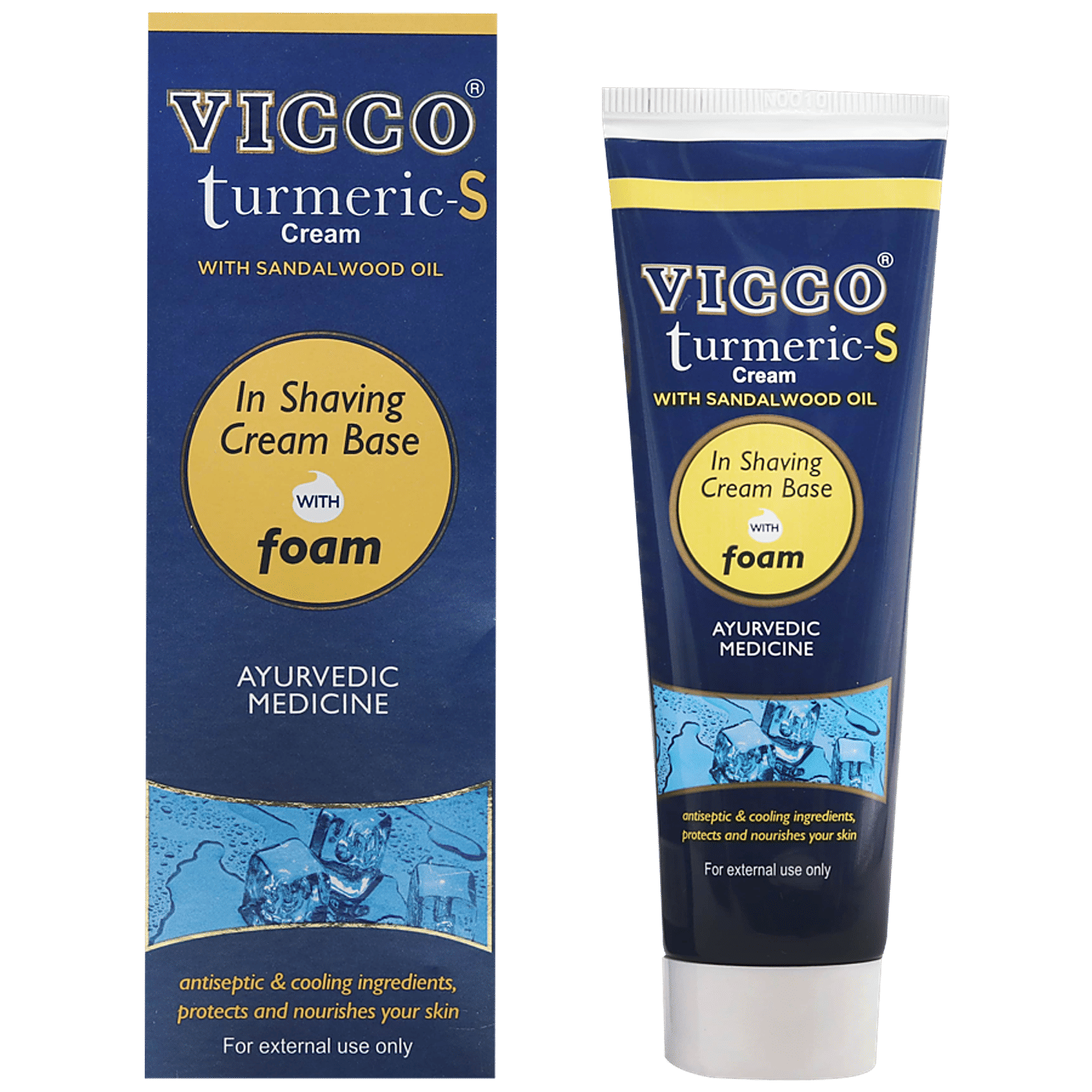 VICCO Turmeric-S Cream With Sandalwood Oil 70g