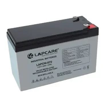 lapon-072 12v/7.5 Ah-20hr ups battery