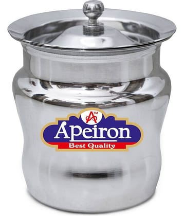 APEIRON DAMRU 300ml Steel GHEE POT Set of 1