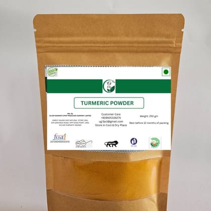 UG GIR Turmeric Powder - 250 gm - One pack of powder