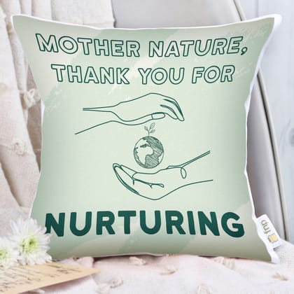 Green Earth Gratitude Cushion Green Earth Gratitude Cushion