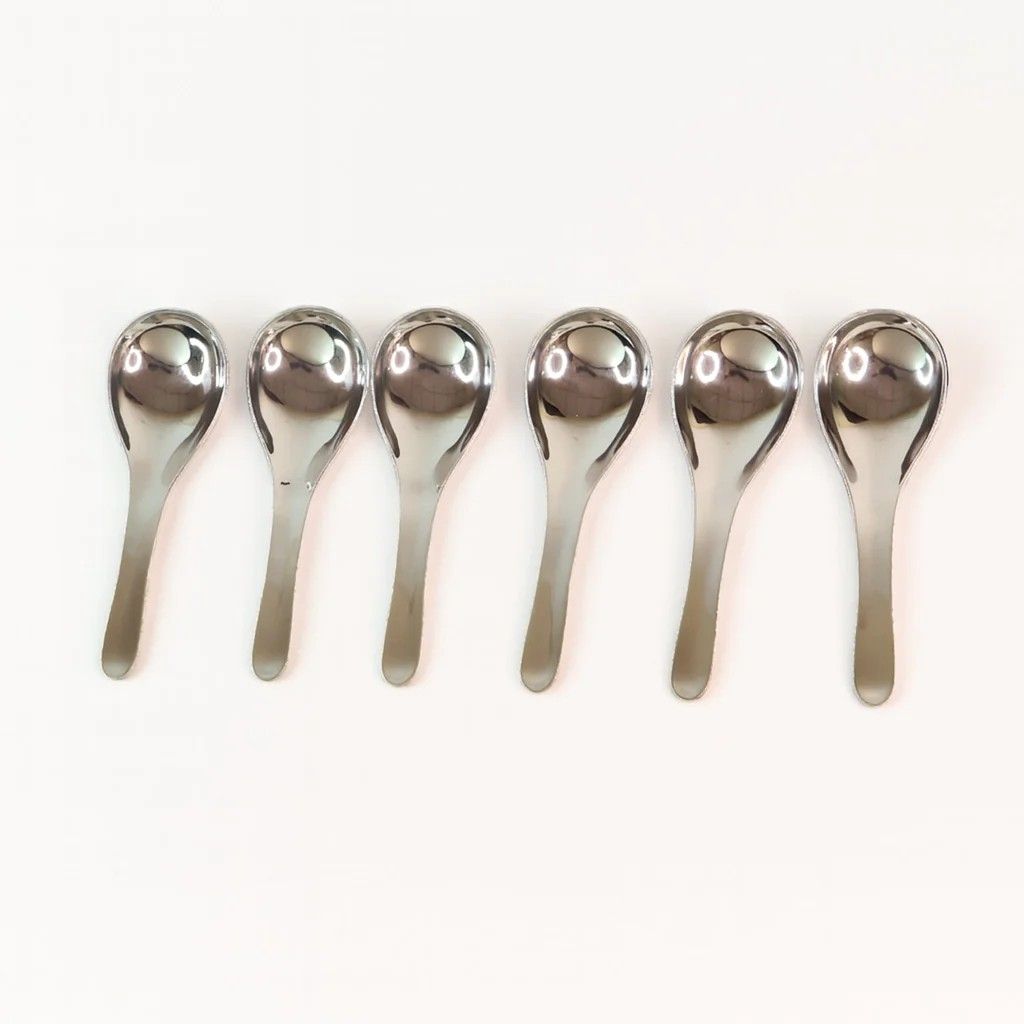 Apex Premium Stainless Steel Soup Spoon Set 6 Pcs