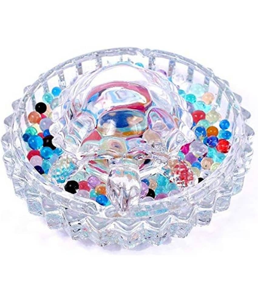 Fengshui Glass Tortoise (Pack of 1)
