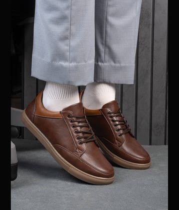 Fentacia Fentacia Men Brown Casual Sneakers Brown Men's Sneakers
