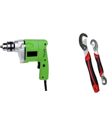 Shopper 52 Buy New 10mm Powerful Drill Machine With Snap N Grip Wrench Set - DRLSNPG