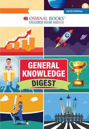 OSWAAL GENERAL KNOWLEDGE DIGEST ENGLISH MEDIUM FOR 2026 EXAMS