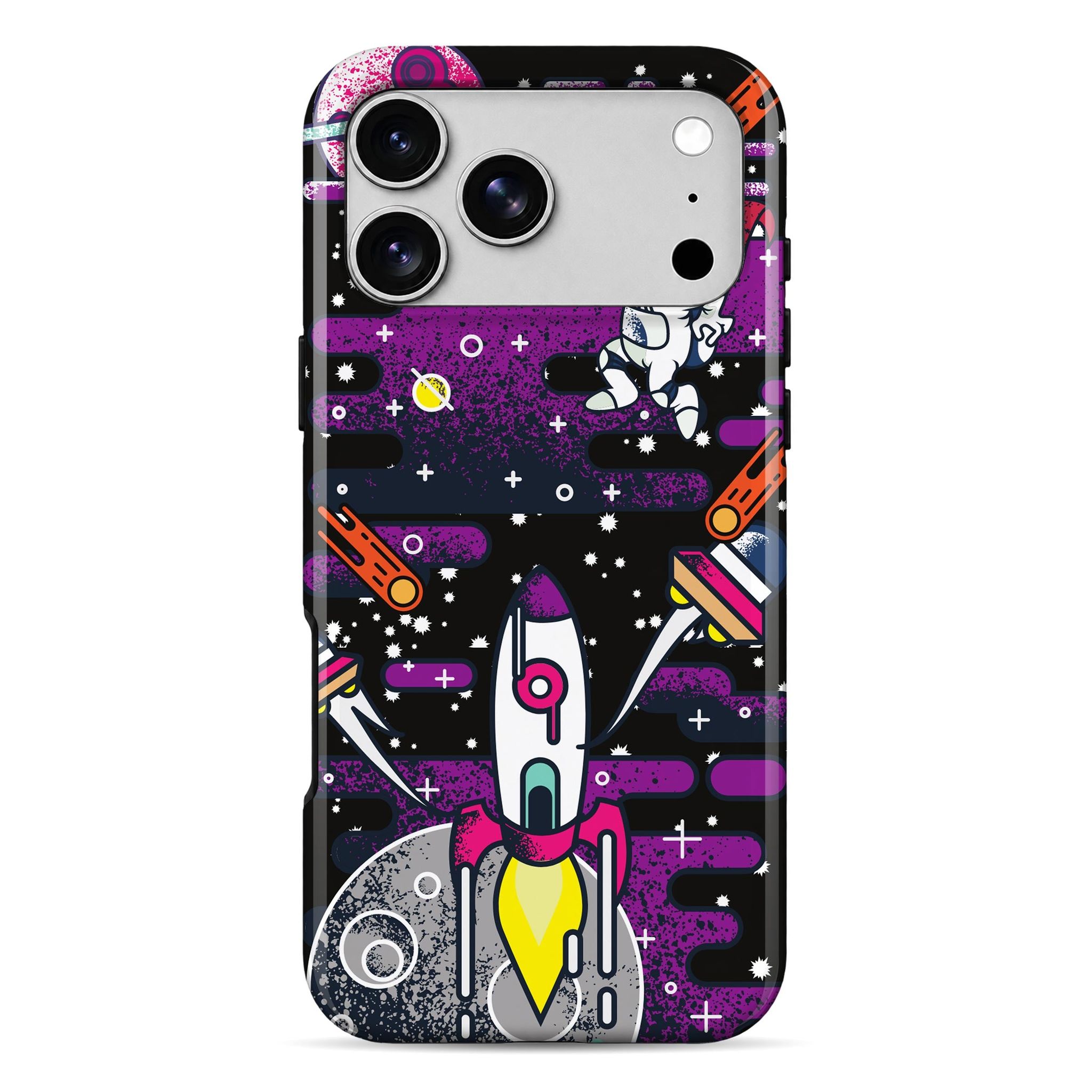 Wrapcart Galaxy Armour Double Layer Shockproof Glossy Mobile Case