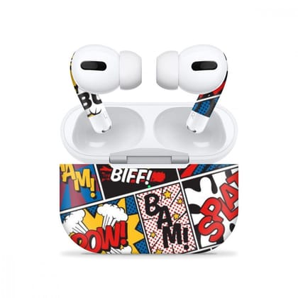 Airpods Pro Boom Abstract Skin (only cover/ ) Airpods Pro Boom Abstract Skin