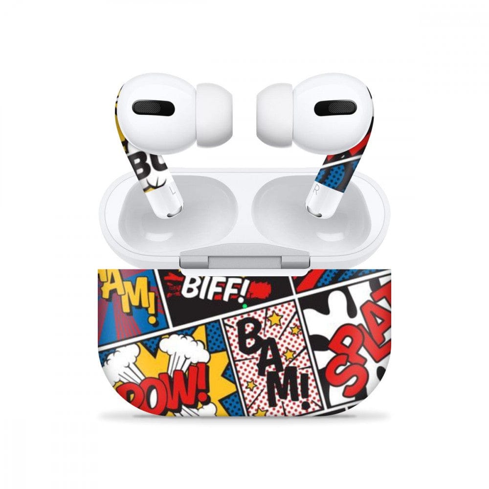 Airpods Pro Boom Abstract Skin (only cover/ ) Airpods Pro Boom Abstract Skin