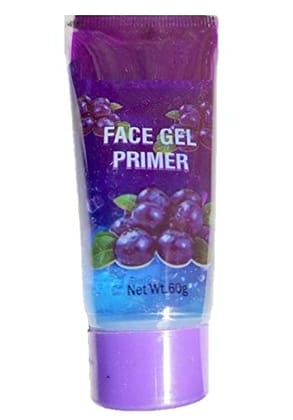 Elecsera Grapes Waterproof Primer Make Up Base Pack of 1 Primer - 60 g (Blue)