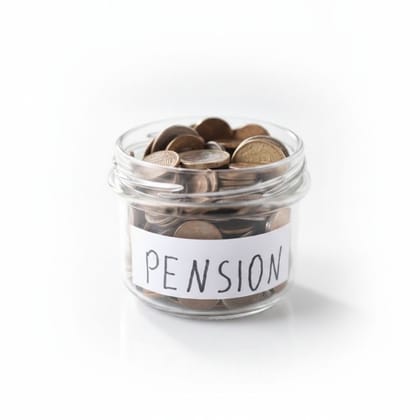 Glass Pension Storage Jar