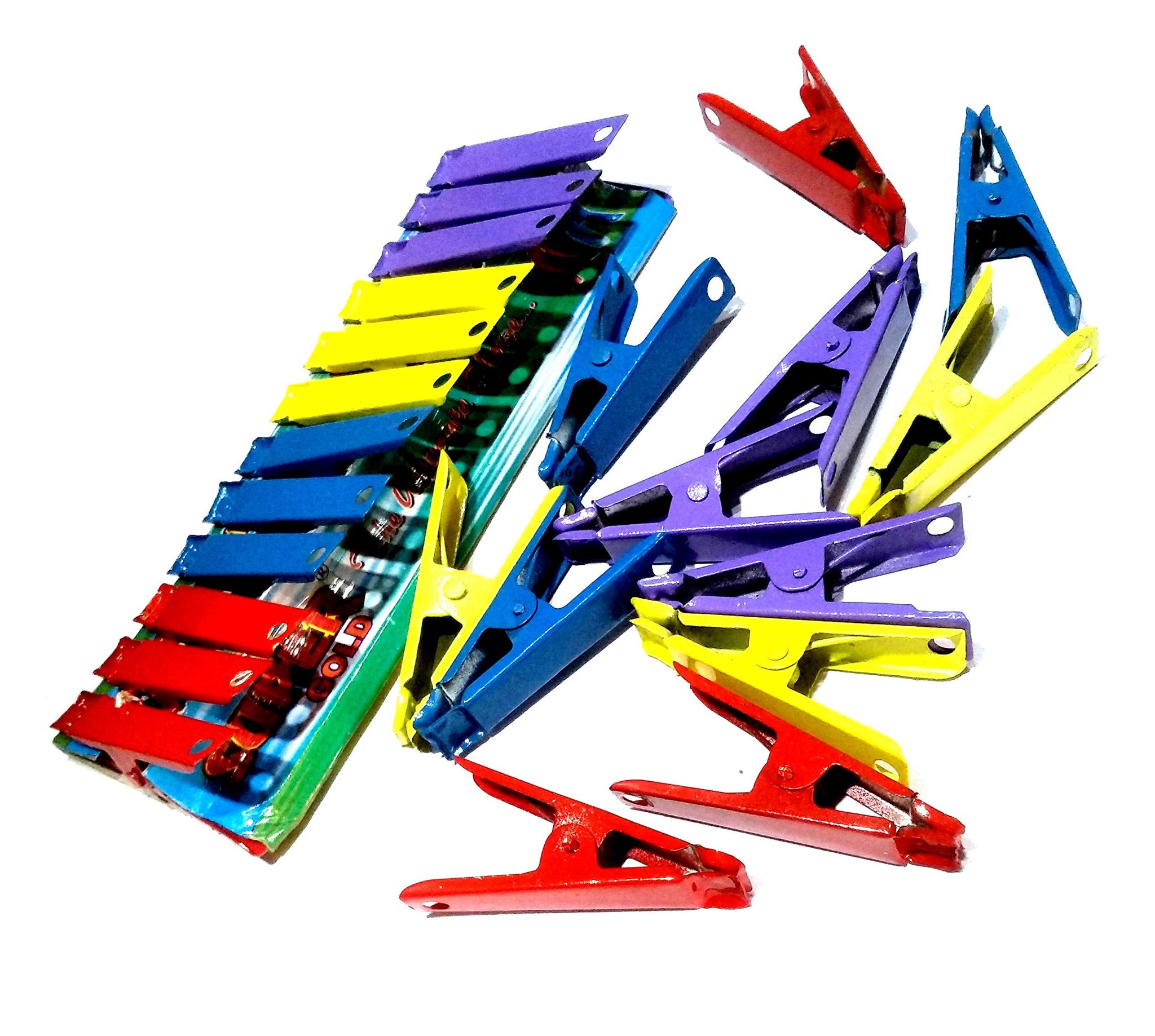 Nawani Iron Steel Cloth Clips for All Types of Cloths, 36 pic Clips