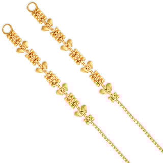 Kanchain Ear chain kanoti ear Cuff Ear to Ear Chain for Women and Girls- (VFJ1001KC)