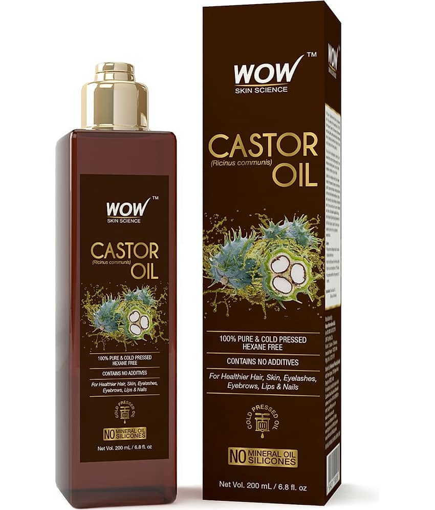 WOW Skin Science Castor Oil -200 mL