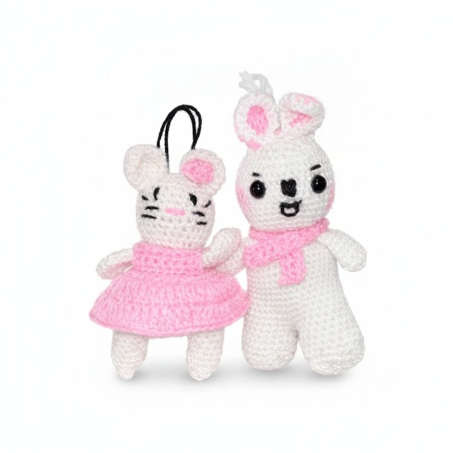 Crocheted Bunny Soft Toy
