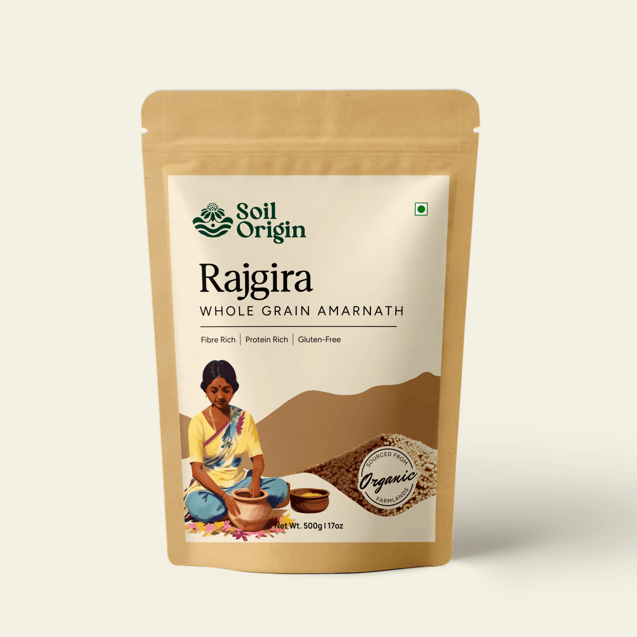 Rajgira Whole (Amaranth) - 500 Gm (pack of 2)