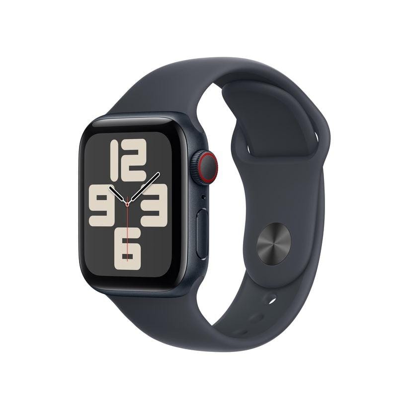 Apple Watch SE GPS + Cellular 40mm Midnight Aluminium Midnight Sport Band