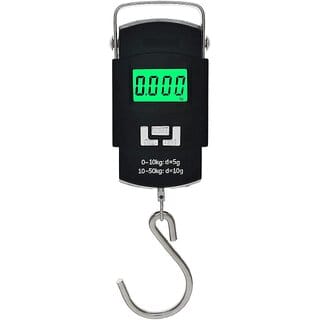 Shine Digital Scale Hanging weight machine WH-A08-50kg X 5gm Mini Digital Kitchen Bakery Provison Store Square Steel Scale