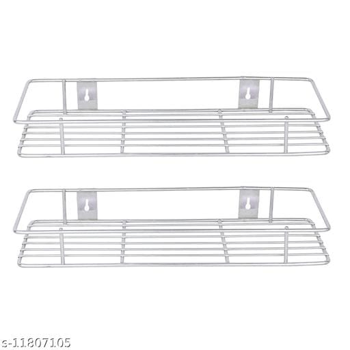 Oc9 Stainless Steel Wall Mounted Detergent Rack (Pack of 2)