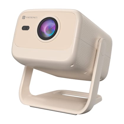 Portronics Beem 480 Smart LED Projector with 1080p Full HD Resolution, 5100 Lumens, Built in OTT Apps, HDMI