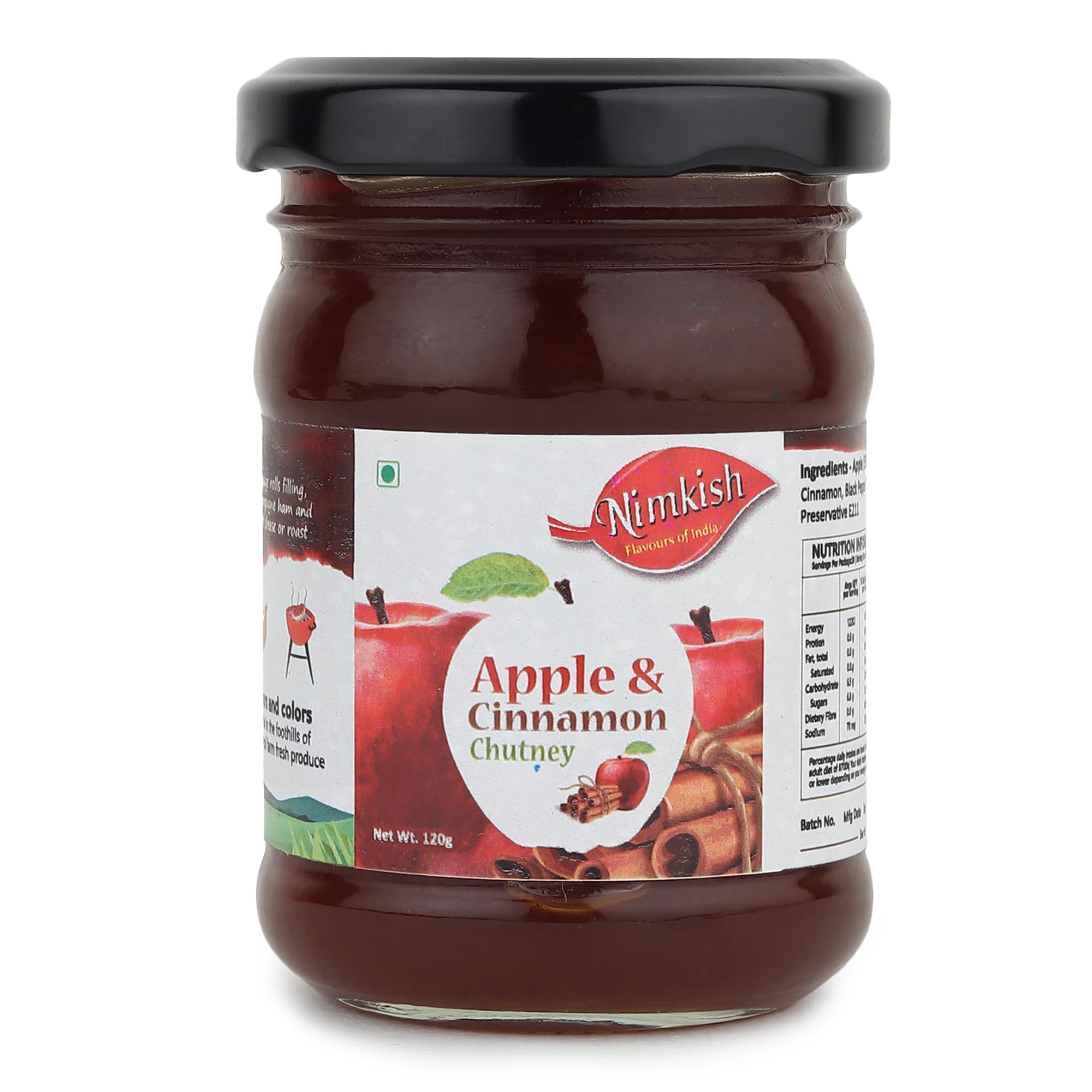Nimkish Apple Cinnamon Chutney | Himalayan Artisan Chutney | No Preservatives | Made in Kullu