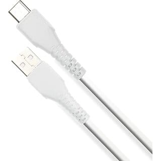 ZEBRONICS Zeb-TU240C USB to Type C Cable Charge and Sync 1 Metre Length (White).
