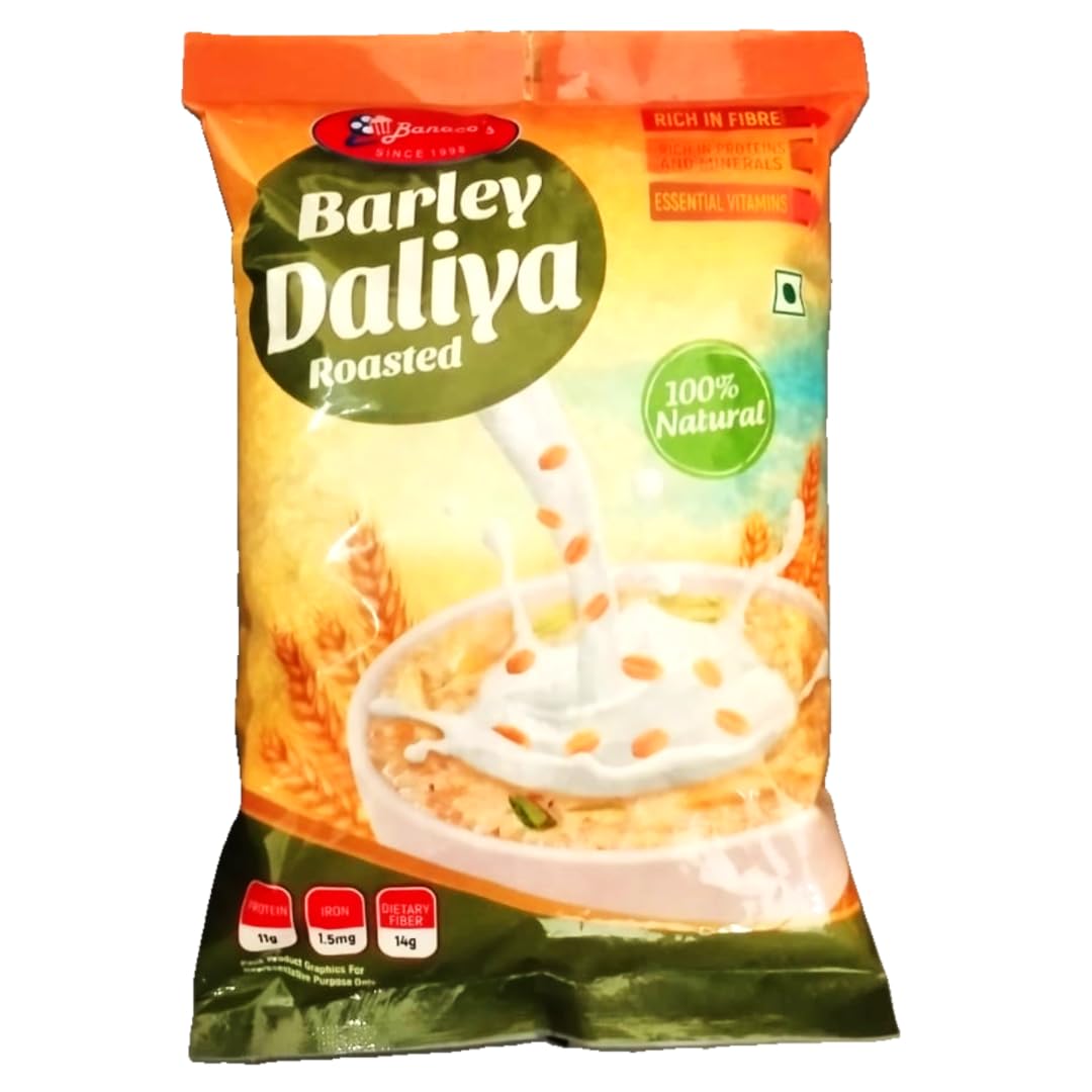 Banaco's Natural Roasted Barley Daliya 350 gm