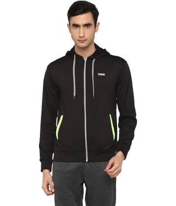 YUUKI Black Polyester Sweatshirt