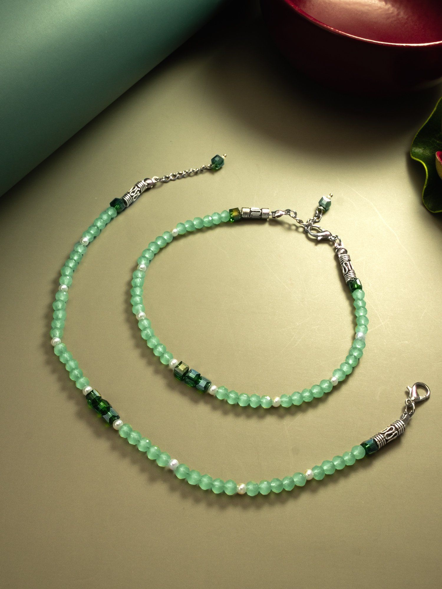Morison Cultural Artistry Anklet Intricate and Traditional