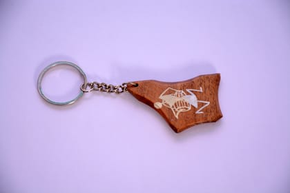 Key Chain (Warli Painting)
