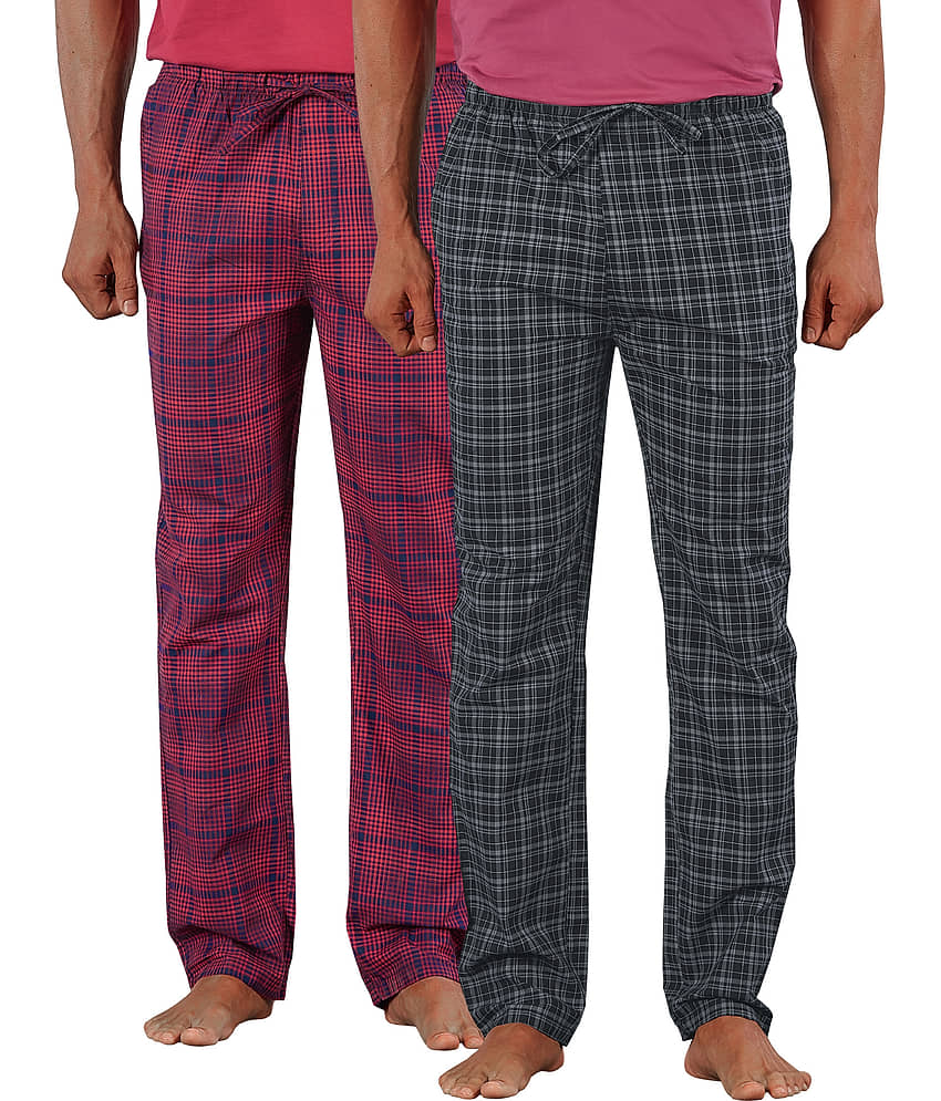 XYXX Pack of 2 Pyjama For Men's ( Multi )