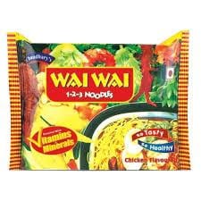 Wai Wai Chicken Noodles, 75 G