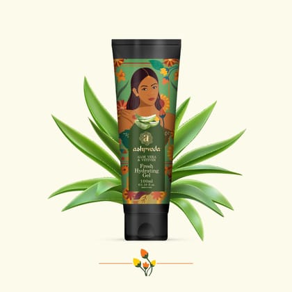 ashpveda Fresh Hydrating Face Gel with Vetiver & Aloe Vera