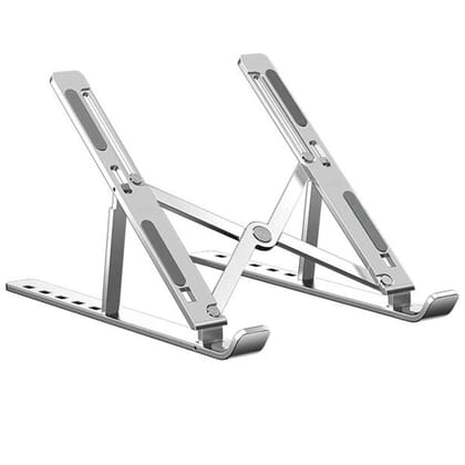 Foldable Height Adjustable Metal Frame Laptop Stand