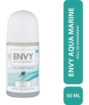 ENVY Aqua Marine Long Lasting Deodorant Roll-on 50 ml (Pack of 1)