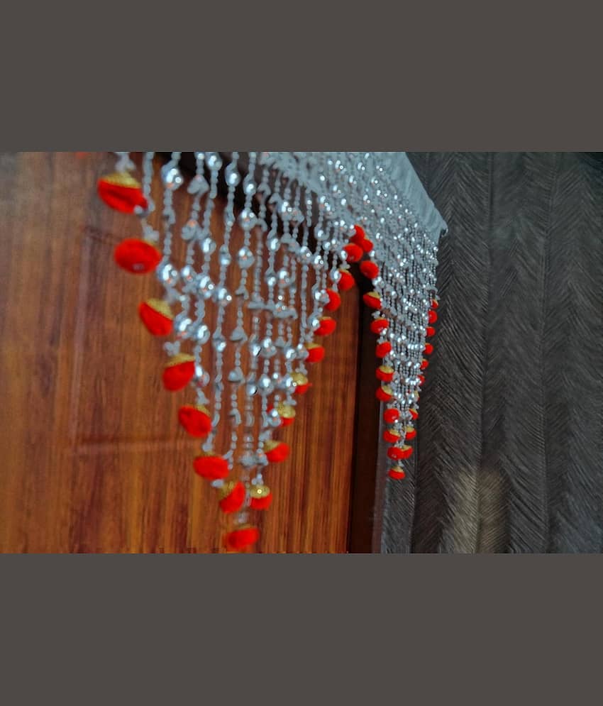 PINDIA Single Window Solid String Curtain