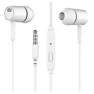 Unv Vnp Wired In Ear Earphone White, Handsfree, Earbuds With Mic Button For Music Call Control,Compatible With All Smart Phones. Unv Vnp Wired In Ear Earphone White, Handsfree, Earbuds With Mic Button For Music Call Control,Compatible With All Smart Phones.