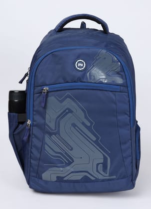 PB Pearlbags EXCEL 26L Printed Laptop Backpack With Rain Cover,USB Charging Port,2 Compartment,Premium Fabric,Water Resistant Anti Theft,School & College Bag for Boys and Girls,Office & Travel Bag for Men and Women,49X31X17 Cms PB Pearlbags EXCEL 26L Printed Laptop Backpack With Rain Cover,USB Charging Port,2 Compartment,Premium Fabric,Water Resistant Anti Theft,School & College Bag for Boys and Girls,Office & Travel Bag for Men and Women,49X31X17 Cms