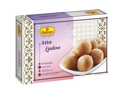 Haldiram's Atta Ladoo Packed Sweets - 250 Gm - Pack of 2 Haldiram's Atta Ladoo Packed Sweets - 250 Gm - Pack of 2