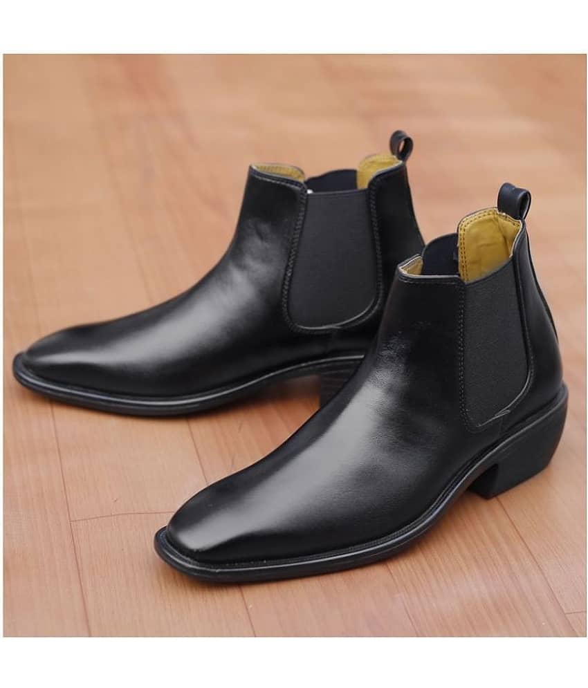 BXXY Black Chelsea boot