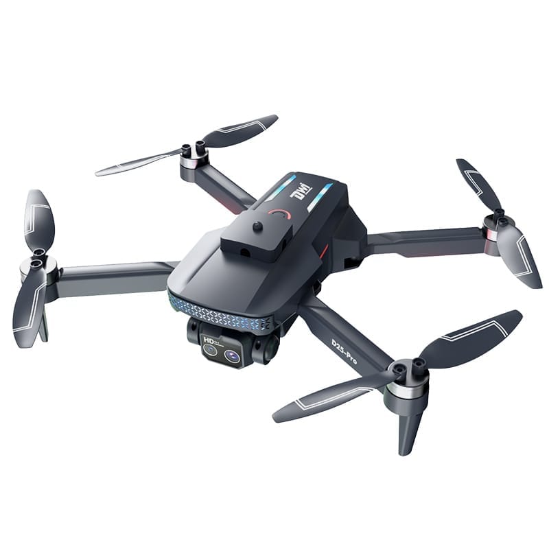 D25 Pro HD Camera Drone with Dual Camera, Optical Flow Position Hold, Gesture Control, One Key Return, Foldable RC Quadcopter Toy Drone for Kids & Beginners
