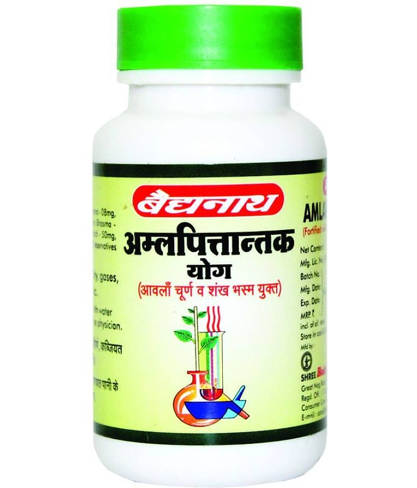 Baidyanath Amlapittantak Yog 100 Tablets (Pack of 2) Constipation Relief Healthy Digestion