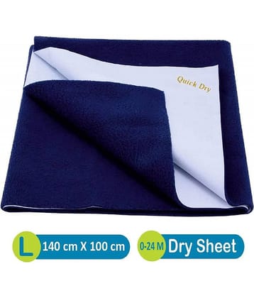 Quick Dry Plain Waterproof sheet Large Navy Rubber Sheet baby bed cover