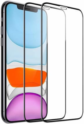 PLUGTECH Advanced Tempered Glass With Anti-Explosion 9H Hardness Edge-To-Edge Coverage Screen Guard for iPhone X