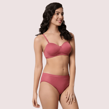 Casual Chic Cotton Bra Panty Set (2 pack) Casual Chic Cotton Bra Panty Set (2 pack)