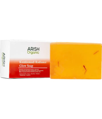ARISH BIO-NATURAL Skin Whitening Kumkumadi Radiance Glow Soap Soap for All Skin Type ( Pack of 1 )