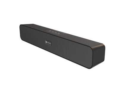 Portronics Decibel 24, 10W Bluetooth Soundbar Speaker with in Built Mic, HD Sound, Bluetooth 5.3v, USB, TF Card, Aux in, Soundbar for Phone, Laptop, Tablets, Type C Fast Charging
