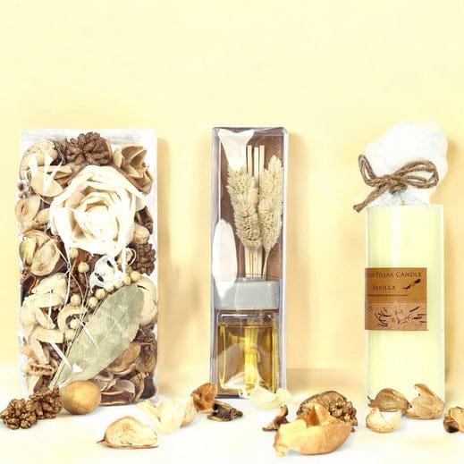 Vanilla Aroma Gift SetCream - Lotus
