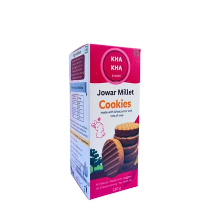 KHA KHA FOODS Jowar Millet Cookies 130 g