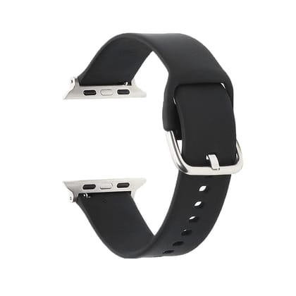 Black Silicone Strap - 20/22 MM Black Silicone Strap - 20/22 MM - 22 MM Black Silicone Strap - 20/22 MM Black Silicone Strap - 20/22 MM - 22 MM